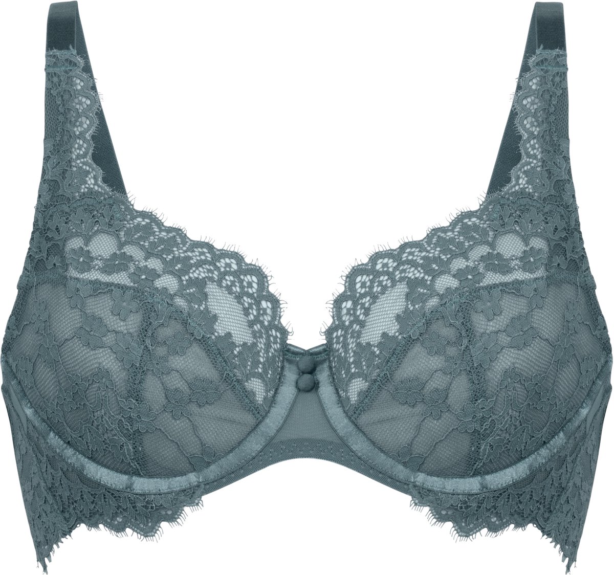 Hunkemöller Dames Lingerie Niet-voorgevormde beugel bh Daisy - Blauw