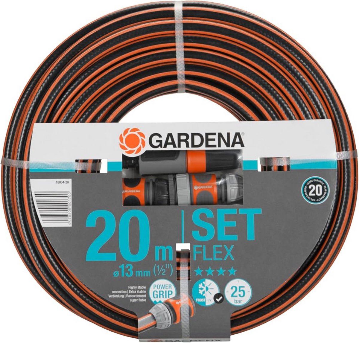 Gardena Flex slang - 20m - 13mm - 1/2 inch