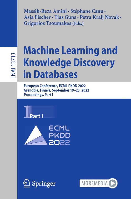 Springer Nature Proceedings Computer Science 1 - Machine Lea ... - cover