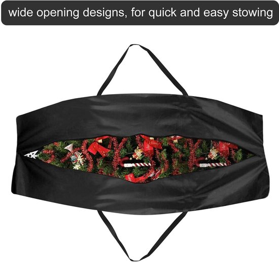 Rimwig Opbergtas Voor Tuinmeubelkussens – Waterdicht, Anti-UV, 420D Oxford, 200x60x75 Cm, Met Handvat