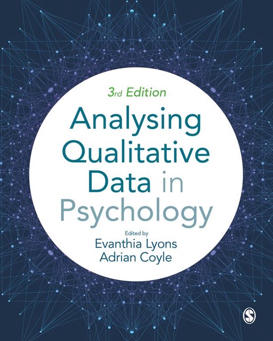 Analysing Qualitative Data in Psychology - cover