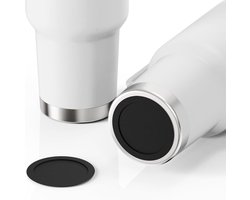 Allecto Plus - Siliconen bodem beschermer voor YETI Rambler Tumbler - Anti-Slip Rubber - 20oz/30oz.