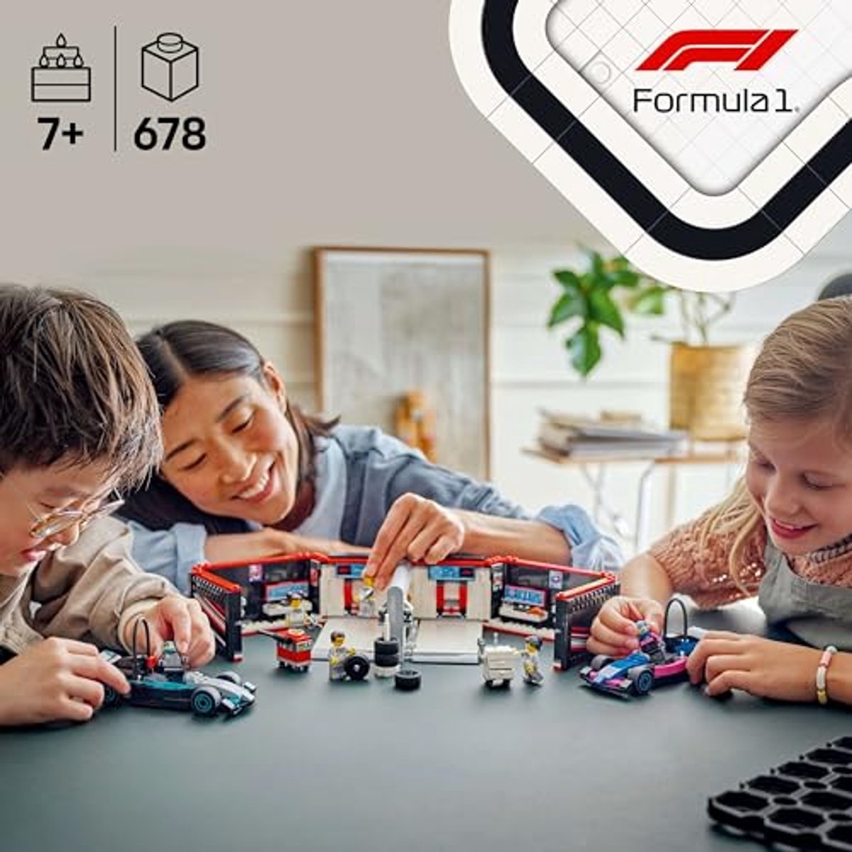 LEGO City F1 garage met Mercedes-AMG en Alpine auto's - 60444 — afbeelding 11