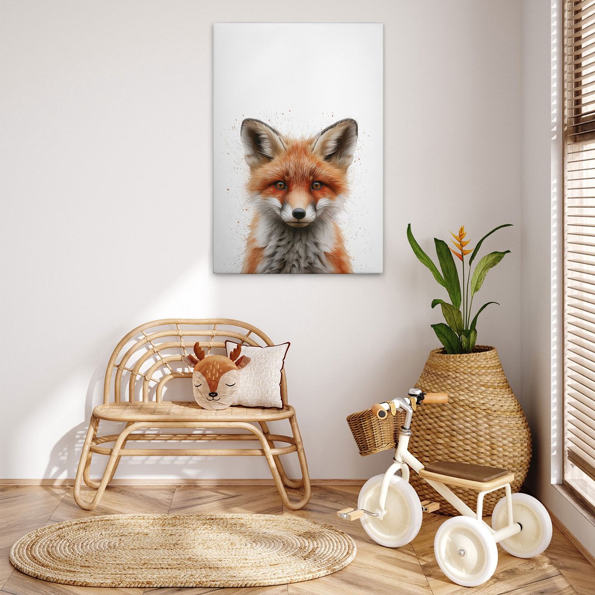 Canvas Baby Fox | DD132977