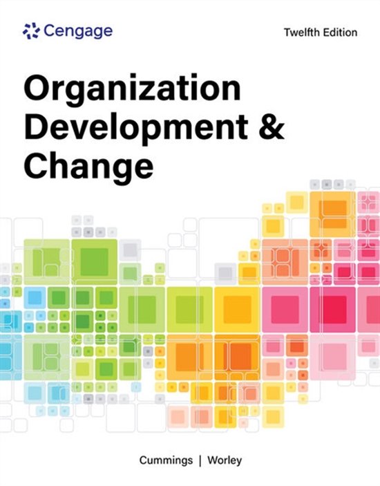 Organization Development and Change | 9780357986158 | Thomas Cummings ...