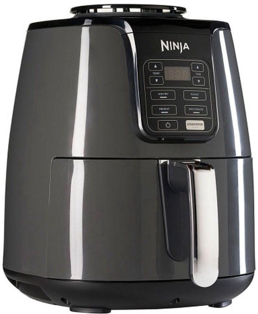 Ninja AF100EU - Multifunctionele Hetelucht Friteuse 3,8 liter - Grijs/Zwart - Ninja - €93,89