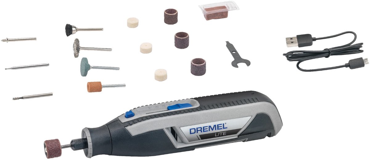 Dremel Lite Multitool - Inclusief 15 accessoires