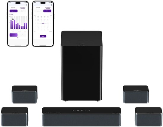 Poseidon D80 Boom Soundbar - Home Cinema Speaker - Surround - Poseidon - €789,99