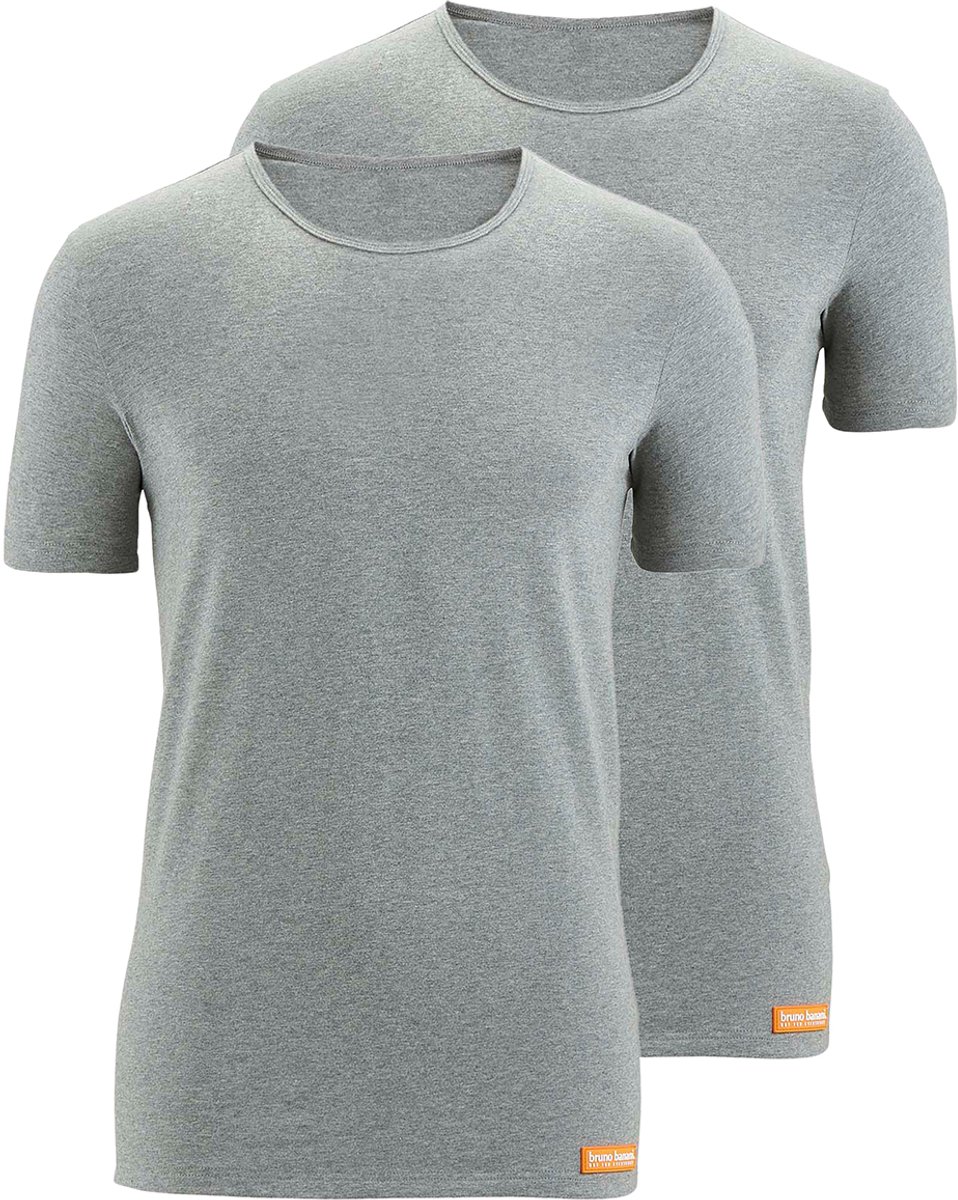 Bruno Banani Heren onder t-shirts 2 pack WARM UP