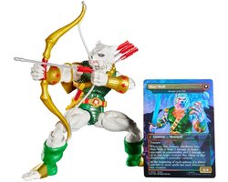 Marvel Legends - Magic The Gathering Man-Wolf - plus Exclusive Foil Card - Actiefiguur 15cm