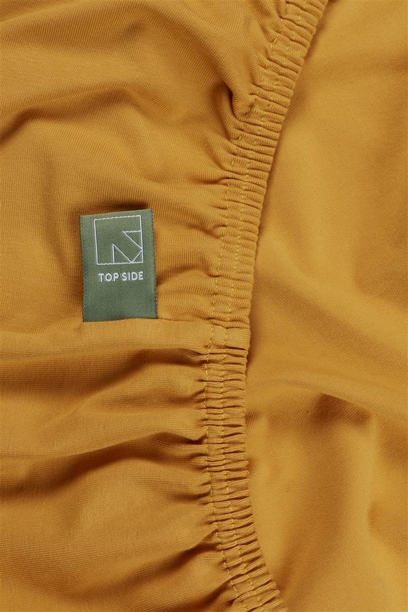 Beddinghouse Dutch Design Jersey Lycra - Topper Hoeslaken - 180x220 - Oker