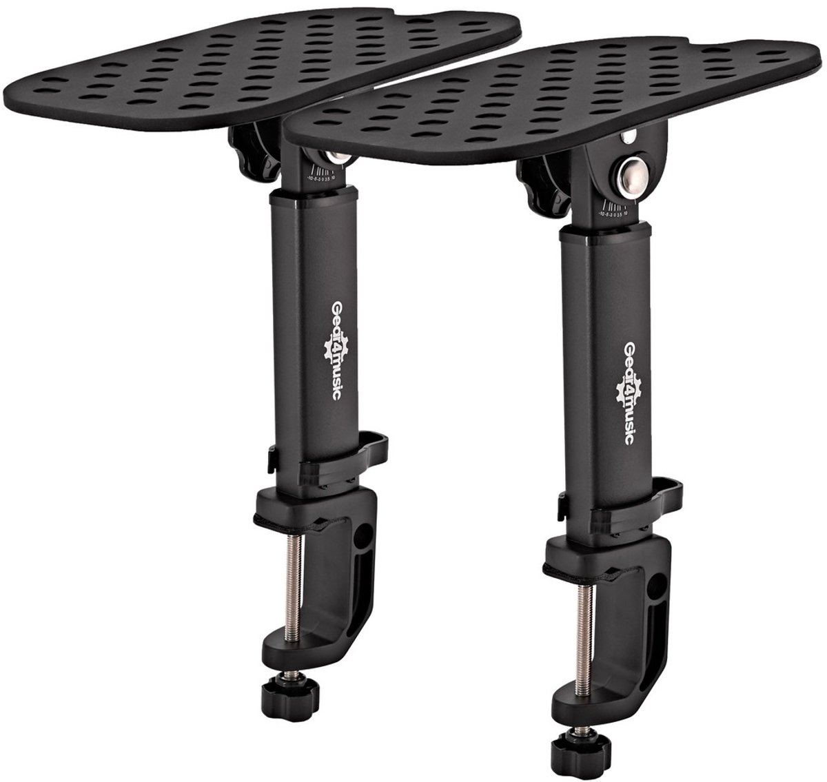 Monitor Luidsprekerstandaards met Bureauklem van Gear4music