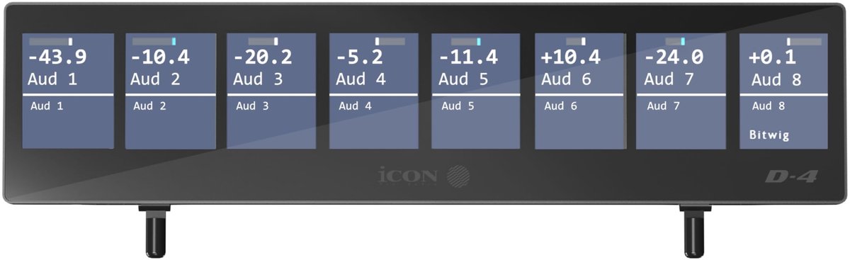 iCON D4 Display for P1-X - DAW controller