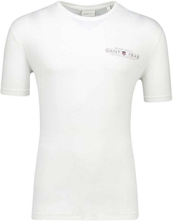 T-shirt Gant blanc
