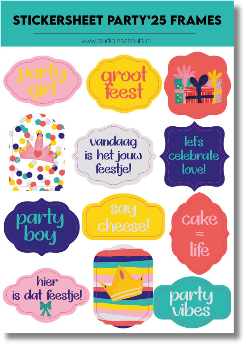 Stickervel Frames | Party'25