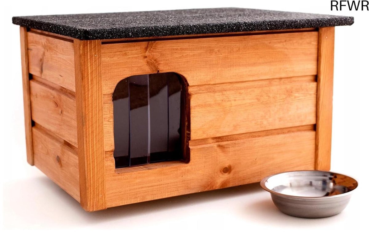 RFWR® Kattenhuis voor Buiten | Winterbestendig en Geïsoleerd | Geschikt voor Kleine Honden