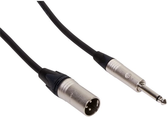 Cordial câble micro 10m XLR mâle Série crête jack, fiche Neutrik - Câble microphone