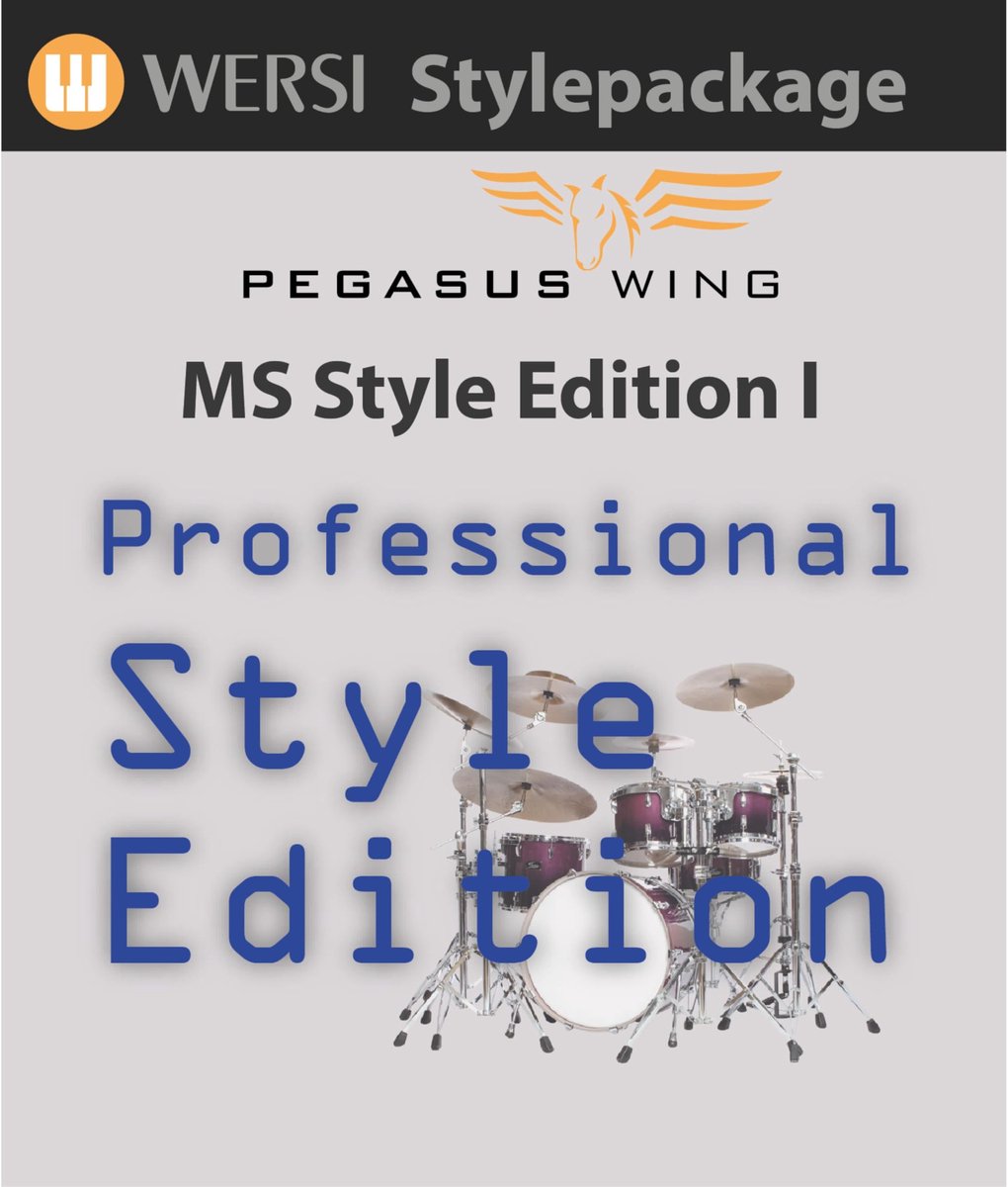 Wersi MS Professional Styleedition 1 - Orgel software