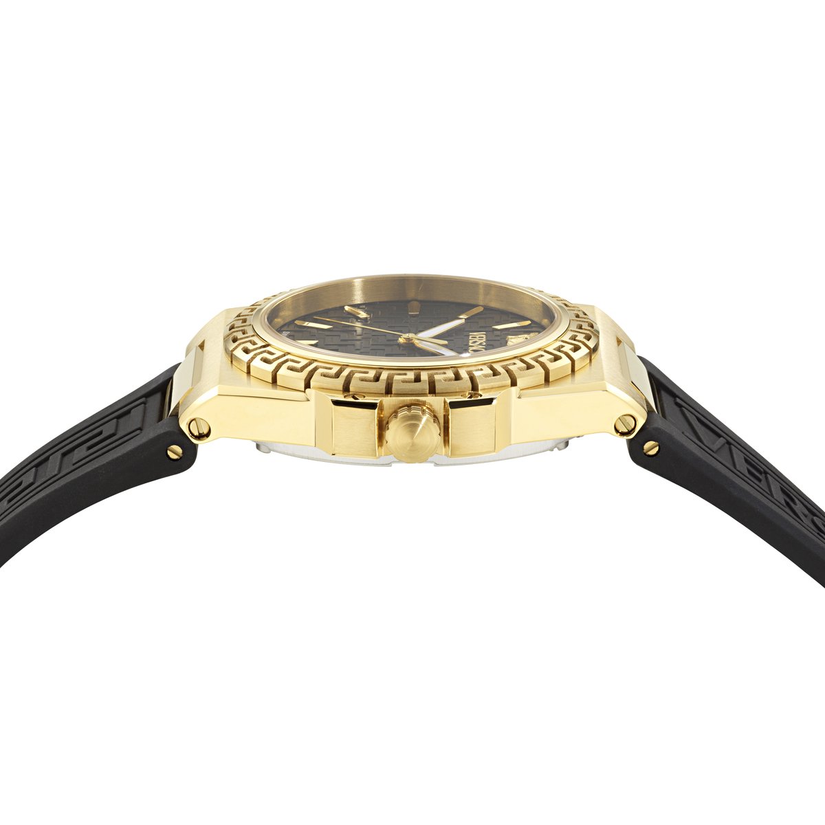 Versace Greca Reaction VE0D00225 Horloge - Kunststof - Zwart - Ø 38 mm
