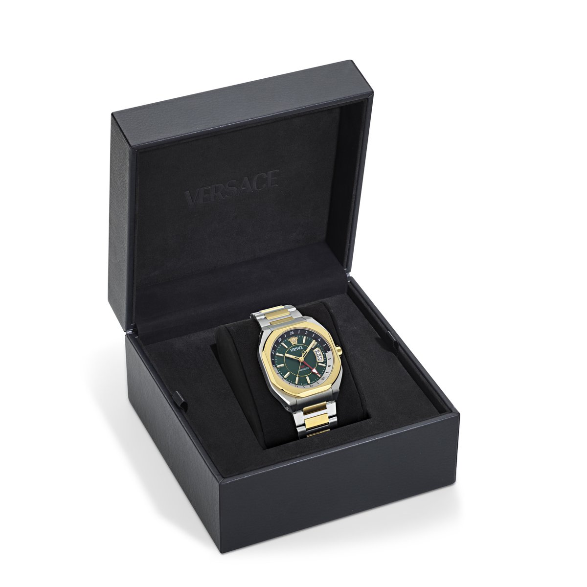 Versace V-Contempo Gmt VE0I00325 Horloge - Staal - Multi - Ø 40 mm