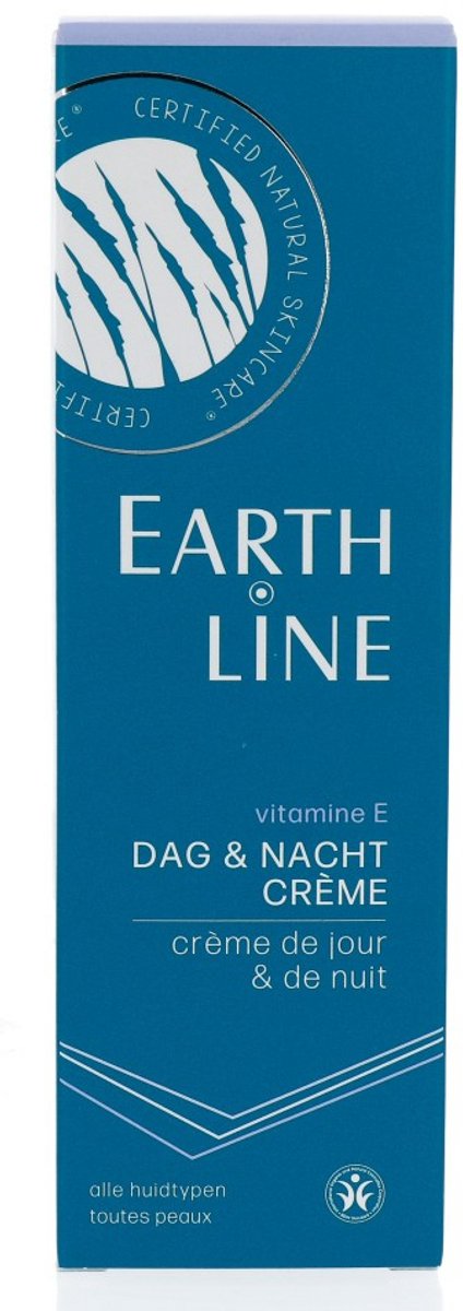 Earth Line Aloe Vera Tag- Und Nachtcreme Für Empfindliche Haut – Mit Vitamin E, 50 Ml