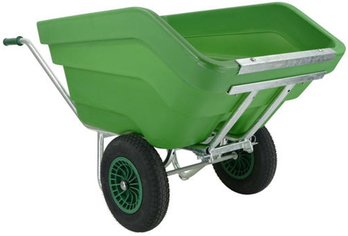 Fort Altrad Fort F&S 300/2 KIPP kruiwagen 300 liter met 2 luchtbanden