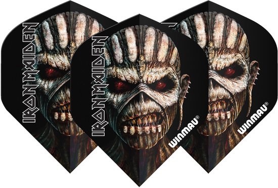 WINMAU - Rock Legends: Iron Maiden Book of Souls Dartvluchten - 1 set per pakket (3 vluchten in totaal) van Winmau — afbeelding 2