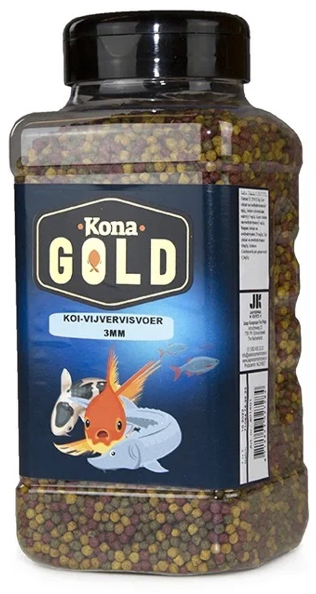 KonaGold Koi Visvijvervoer 3MM 1 liter