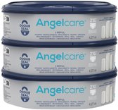 AngelCare Navulling Luieremmer Baby - Achthoekige Navulcassettes - Voor Dress Up - 3 Stuks