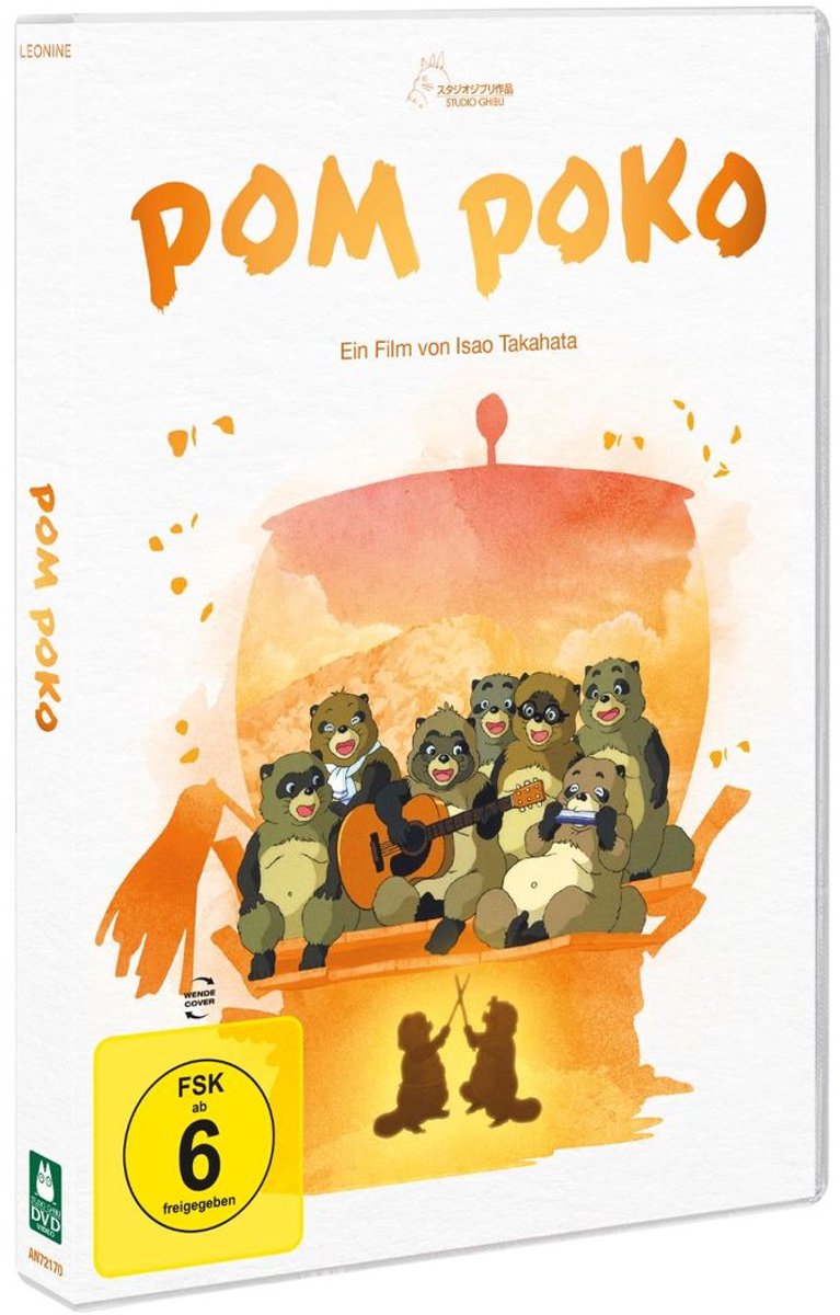 Leonine Pom Poko (White Edition) DVD Duits, Japans