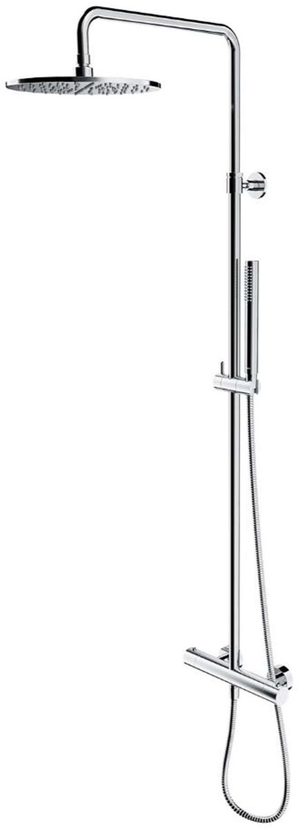 OMNIRES Y - Doucheset met thermostaat, diameter 25 cm, chroom Y1244SUCR
