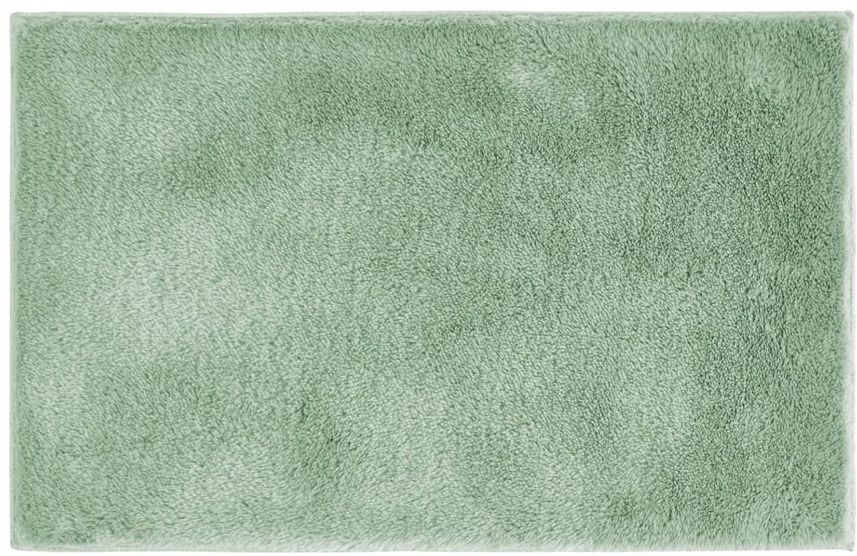 andiamo badmat antislip Florida - badmat zacht en pluizig - badmat antislip wasbare douchemat badmat voor badkamer 50 x 80 cm salie
