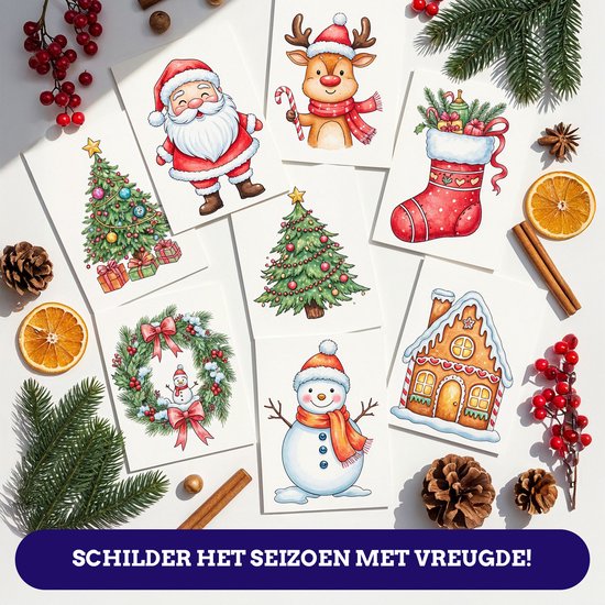 Mikkelhus Aquarelverf Set - 72 kleuren aquarelverf met 20 blanco ansichtkaarten en kwast