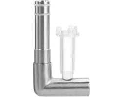 Aquarium instroom-uitstroom pijp - Roestvrij staal - Aquarium tank filter tube voor aquarium fish tank filter