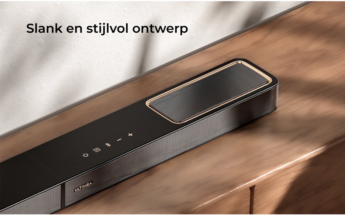 ULTIMEA Skywave F30 Boom Soundbar 3.1.2 Dolby Atmos Zwart - afbeelding 3