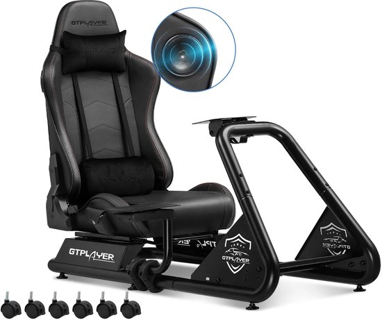 Sim Racing Cockpit – Racing Simulator – Race Simulator Stoel – Gaming ...