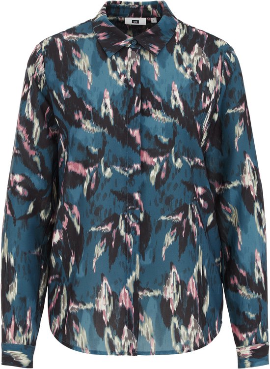 WE Fashion Dames blouse met structuur