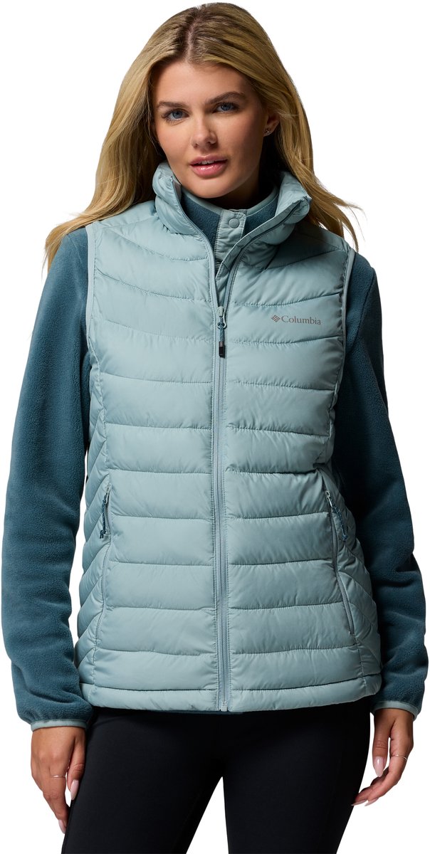 Columbia Powder Lite™ II Vest Dames Outdoorbodywarmer Crushed Blauw