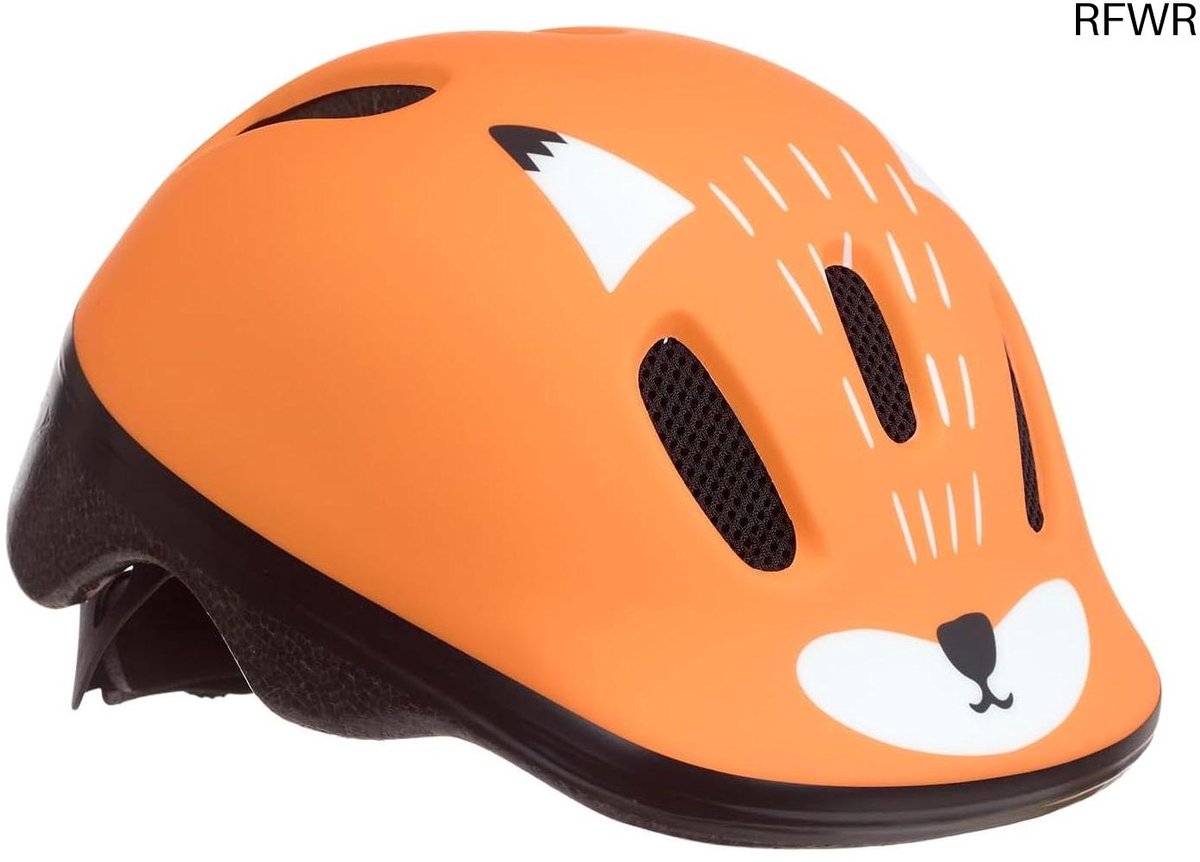RFWR® Verstelbare XXS Baby Fietshelm voor Kinderen (44-48 cm) - Veilig en Comfortabel voor Fietsen en Skaten - Oranje