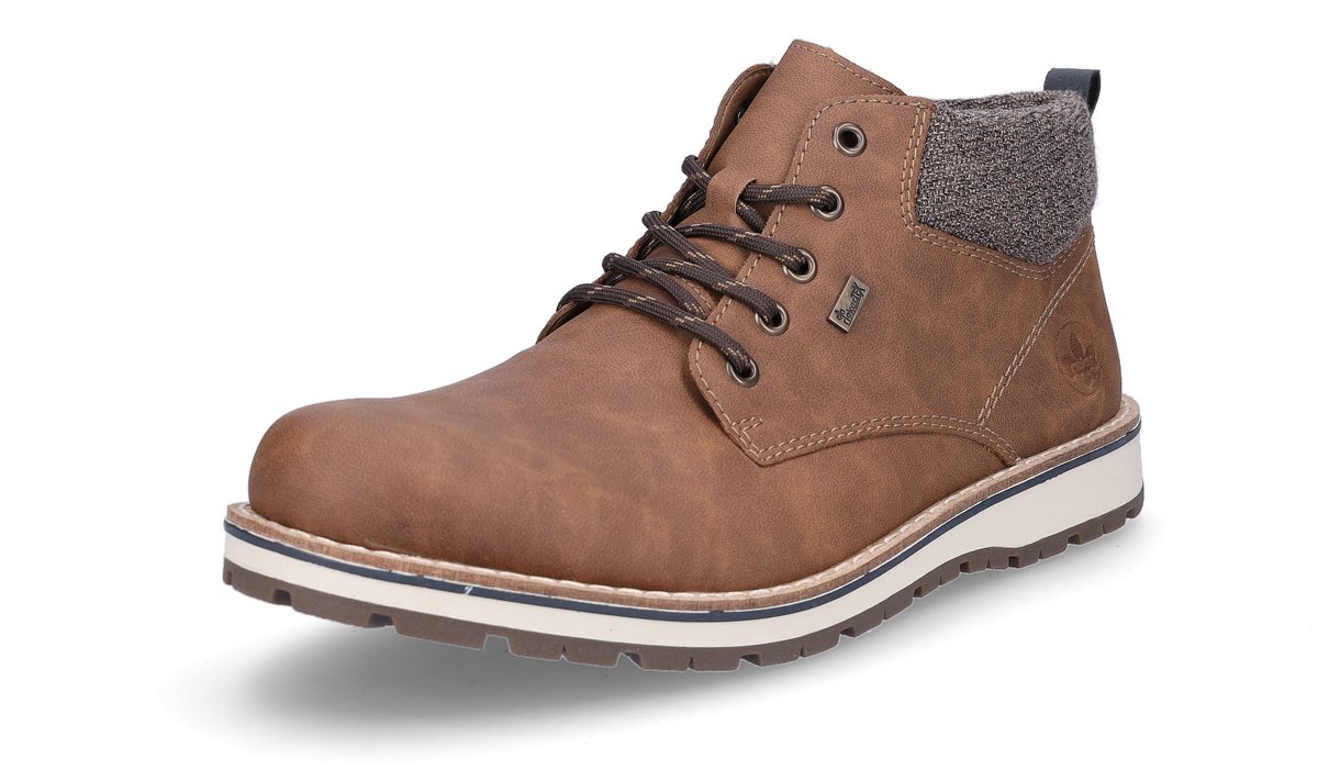 Rieker heren veterboot bruin