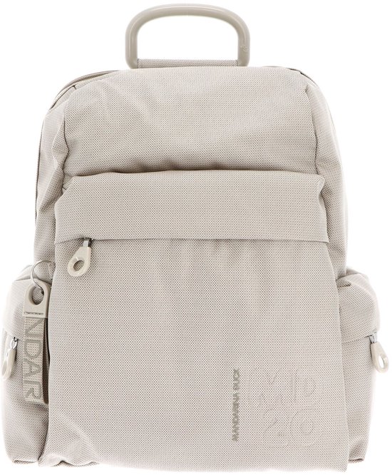 MANDARINA DUCK Rugzak met laptopvak MD20 Backpack Whitecap Gray Crème