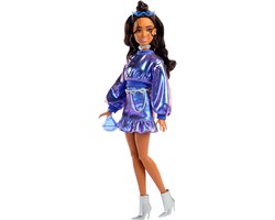 foto van Barbie Deluxe Stijl Pop - Metallic blauw