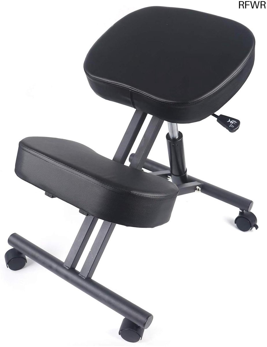 RFWR® Ergonomische Kniestoel - Verstelbaar voor Optimale Houdingscorrectie en Comfort