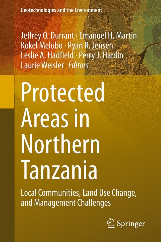 Geotechnologies and the Environment22- Protected Areas in No ... - cover