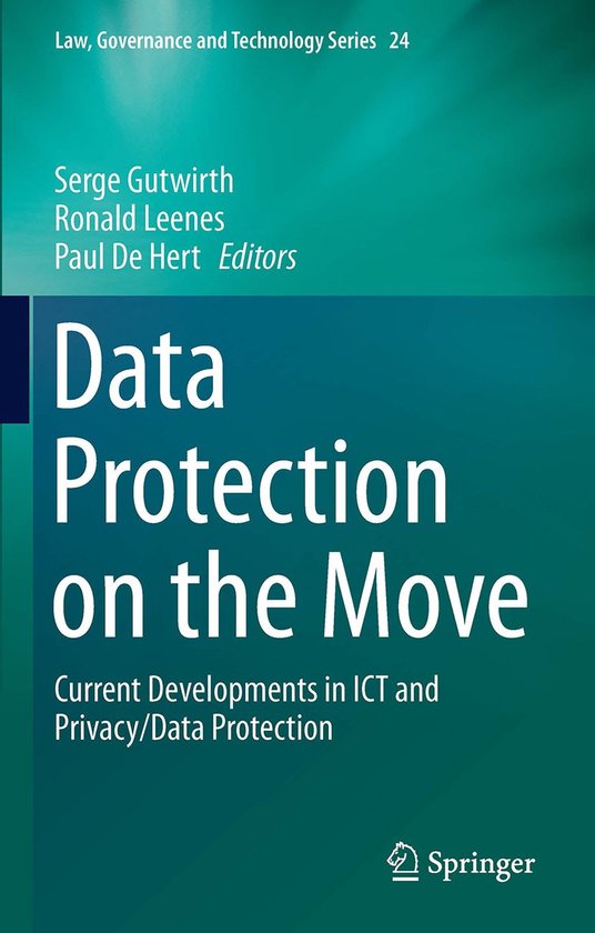 Law, Governance and Technology Series24- Data Protection on  ... - cover
