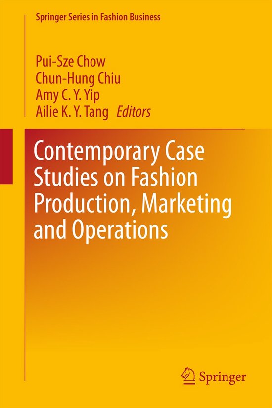 Springer Series in Fashion Business- Contemporary Case Studi ... - cover
