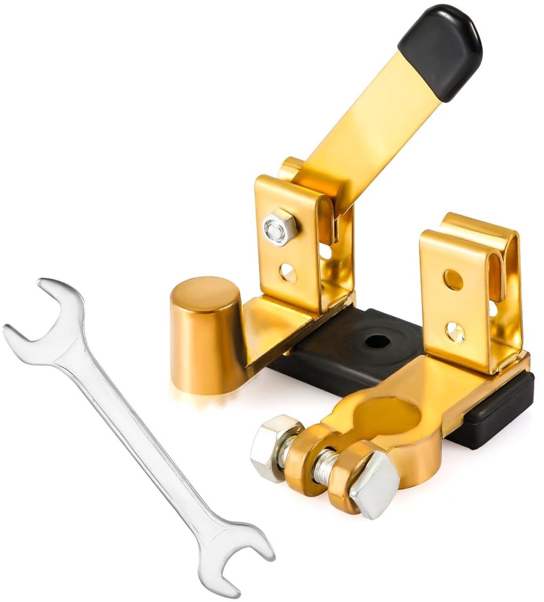 Allecto Plus - Accu Scheidingsschakelaar Koper 12V 24V - Boot Auto Camper Marine - Verticaal Installatiegemak