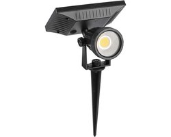 V-TAC VT-952 Solar Spike Lights - IP65 - Zwart - 2W - 40 Lumen - 6400K