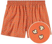 Boxer large pour homme Pockies orange popcorn