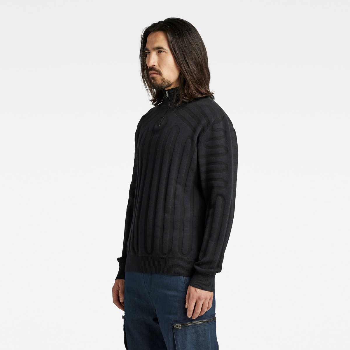 G-Star Half-Zip Zwart